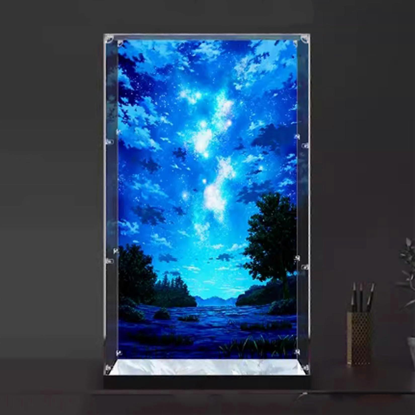 Clear Acrylic Dustproof Display Case with UV Protection for  71741 Model