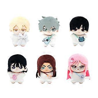 Anime Plush Doll 4.33 Inch Cute Mini Stuffed Keychain Backpack Charm Collectible Figure