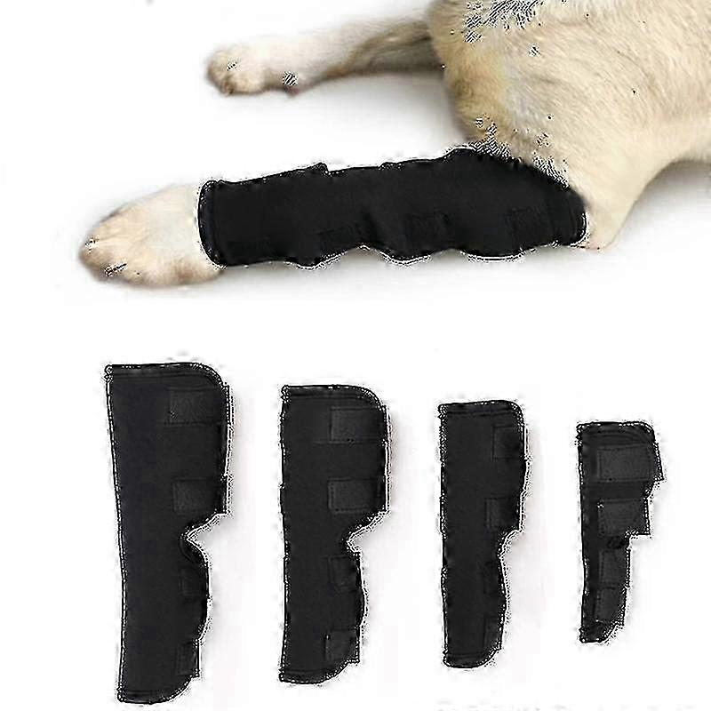 1pc Dog Hock Brace Sleeve Pet Supportive Compression Leg Joint Wrap Protector  A-G
