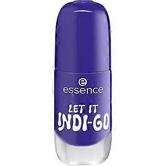 Nail Polish - ESSENCE - 35 LET IT INDI-GO - Purple - Gel Shine Finish - 8 ml