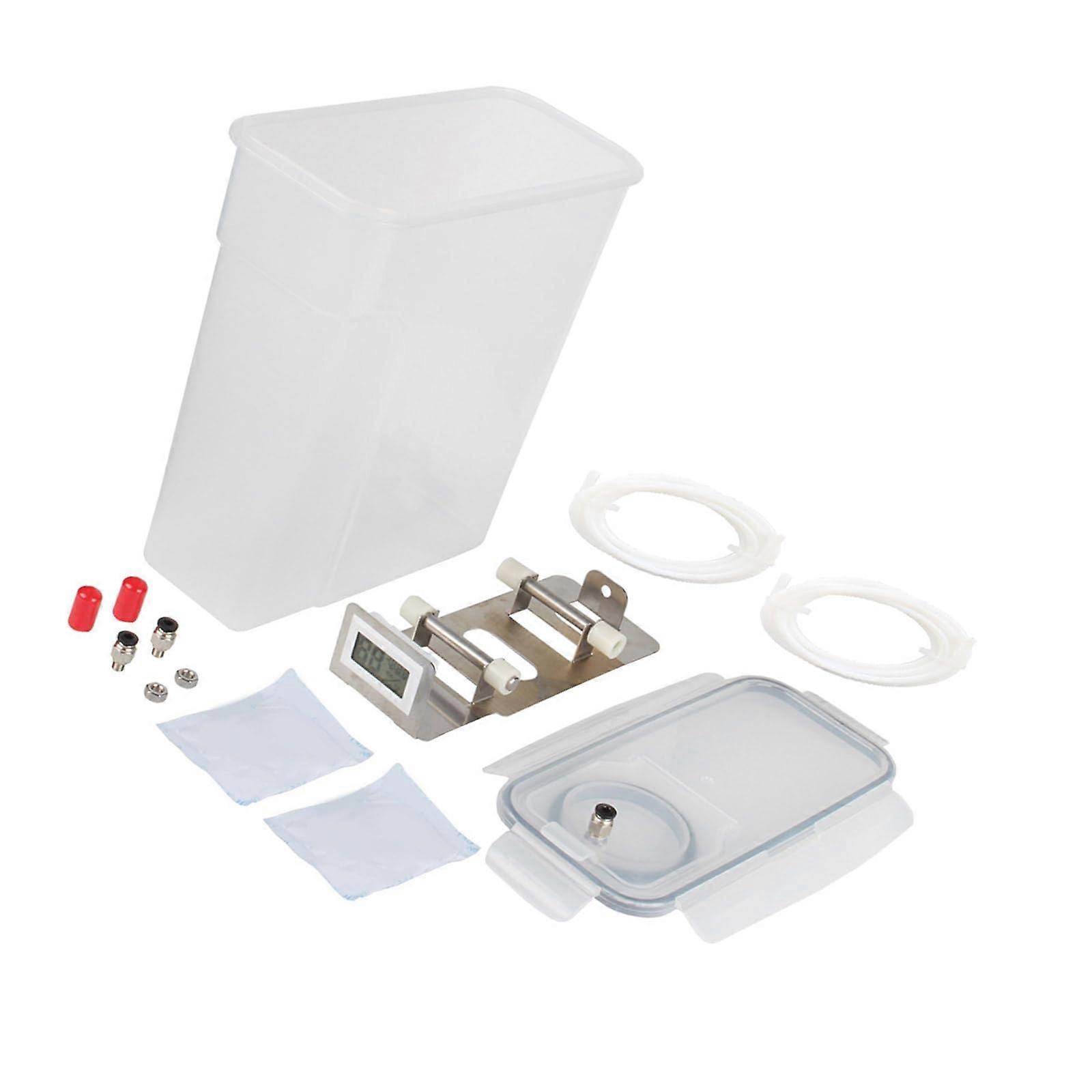 Filament Storage Box for 3D Printer, Dustproof Sealed Enclosure with Reliable Continuous Feed Replacement