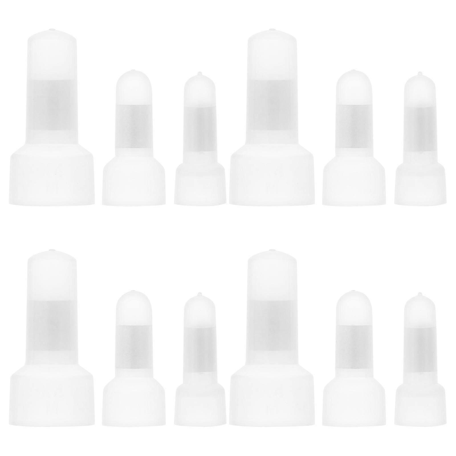 Electrical Wire End Connectors for Connection 1Set White Crimp Caps