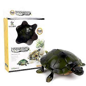 Simulación InfraRed Control Remoto Eléctrico Luminoso Tortuga Robot Niños Juguete Regalo