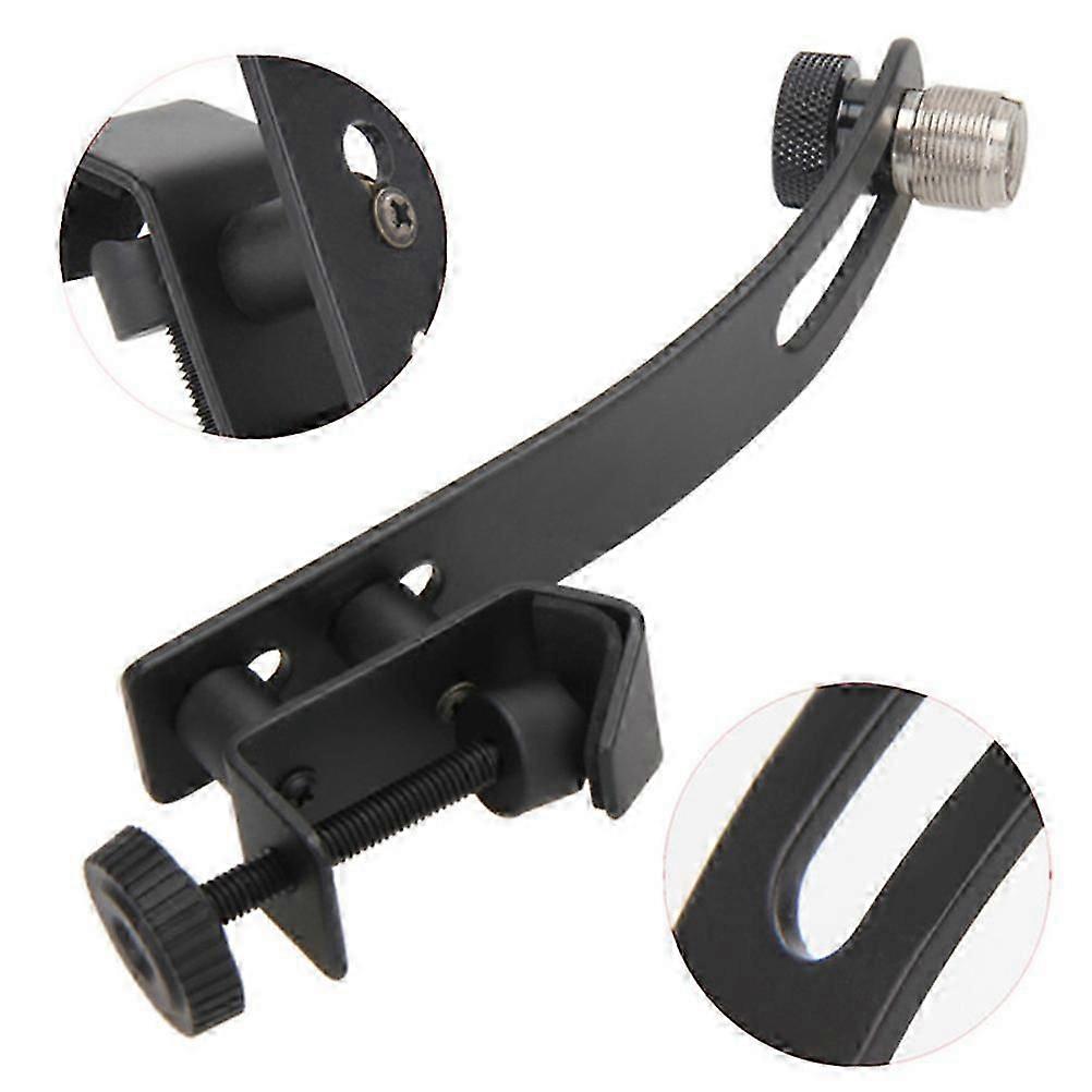 Durable Drum Microphone Clip, Compatible with All Drum Types Compatible withSecure Attachment