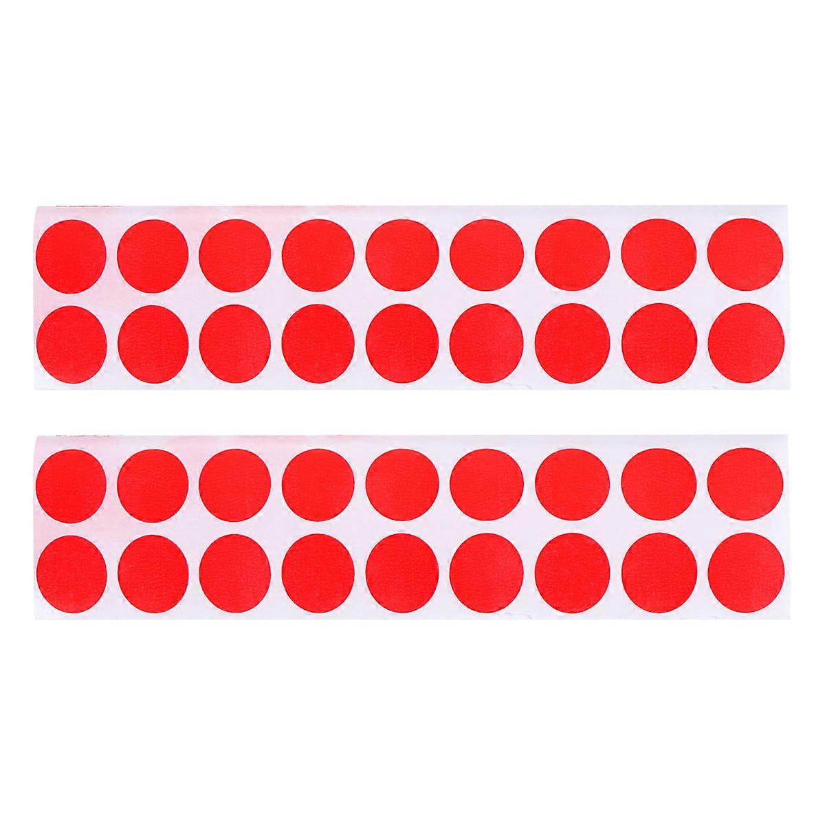 900Pcs Shooting Target Paper Patch for Shooting Use Red Paper Patch