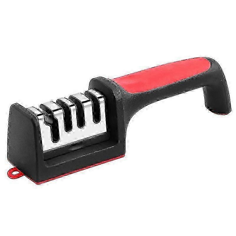 Knife Sharpener, 3-Layer Manual Chef Knife Sharpener for Home Kitchen Precision Knife Sharpening Tools