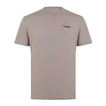 Armani Exchange Herren Logo Baumwoll-T-Shirt
