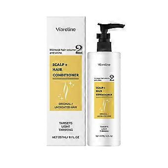 Viareline amino acid hair conditioner - deep moisturizing & nourishing, improves dry & frizzy hair, leaves hair smooth & shiny for for daily skin care