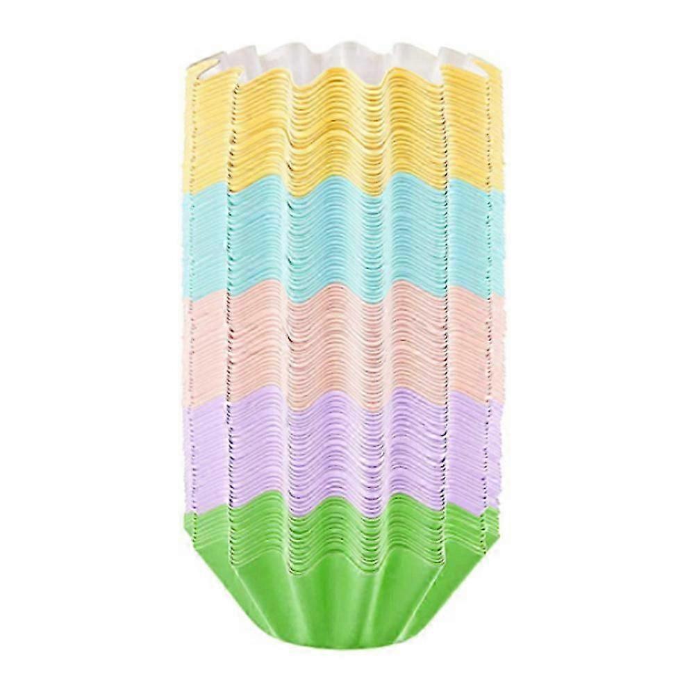 Colored Cupcake Liners Small Baking Cups Themed Occasions Simple Appearance 50Pcs