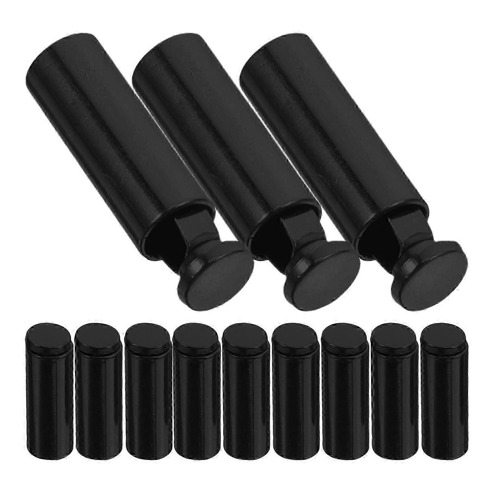 Fashionable Cord Fasteners For Drawstring Projects Versatile Use 12Pcs