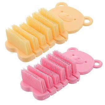 2pcs Hand and Nail Brush Nails Remove Dust Brushes Cleaning Scrubbing Brushes