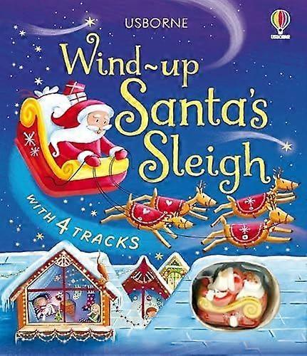 Wind-up santa's sleigh