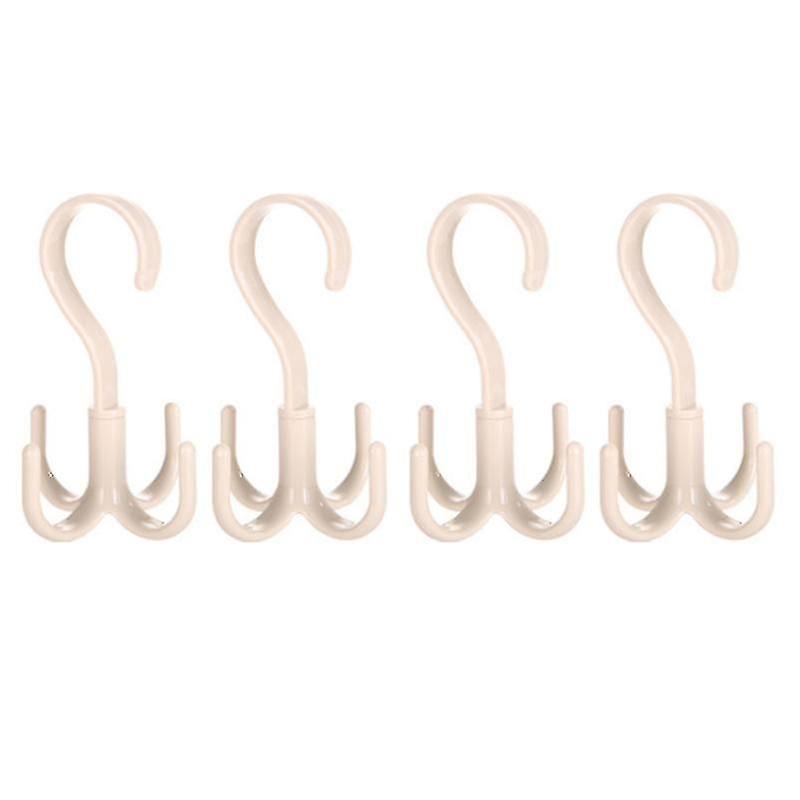 Abs Rotatable Hooks For Home Storage