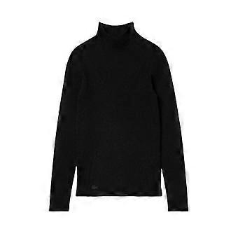 Lacoste Womens/Ladies 3D Rib Knit Logo Sweater Top