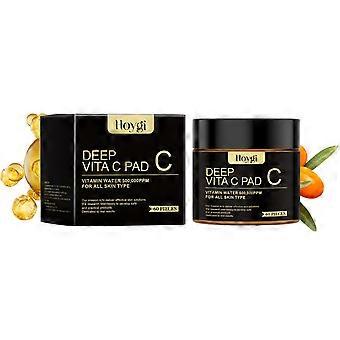 Hoygi Vitamin C Brightening Pad, detergente idratante e illuminante delicato per il viso.