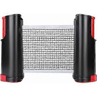Retractable ping pong net with stand, perfect for ping pong table, desk, kitchen or dining table