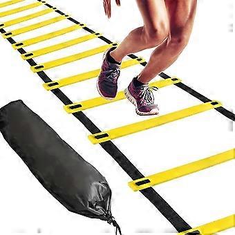 Ultimate Combo Agility Ladder Training Set Agility Ladder Adjustable Rungs Included Carry Bag Speed Training Equipment for Soccer Football Basketball