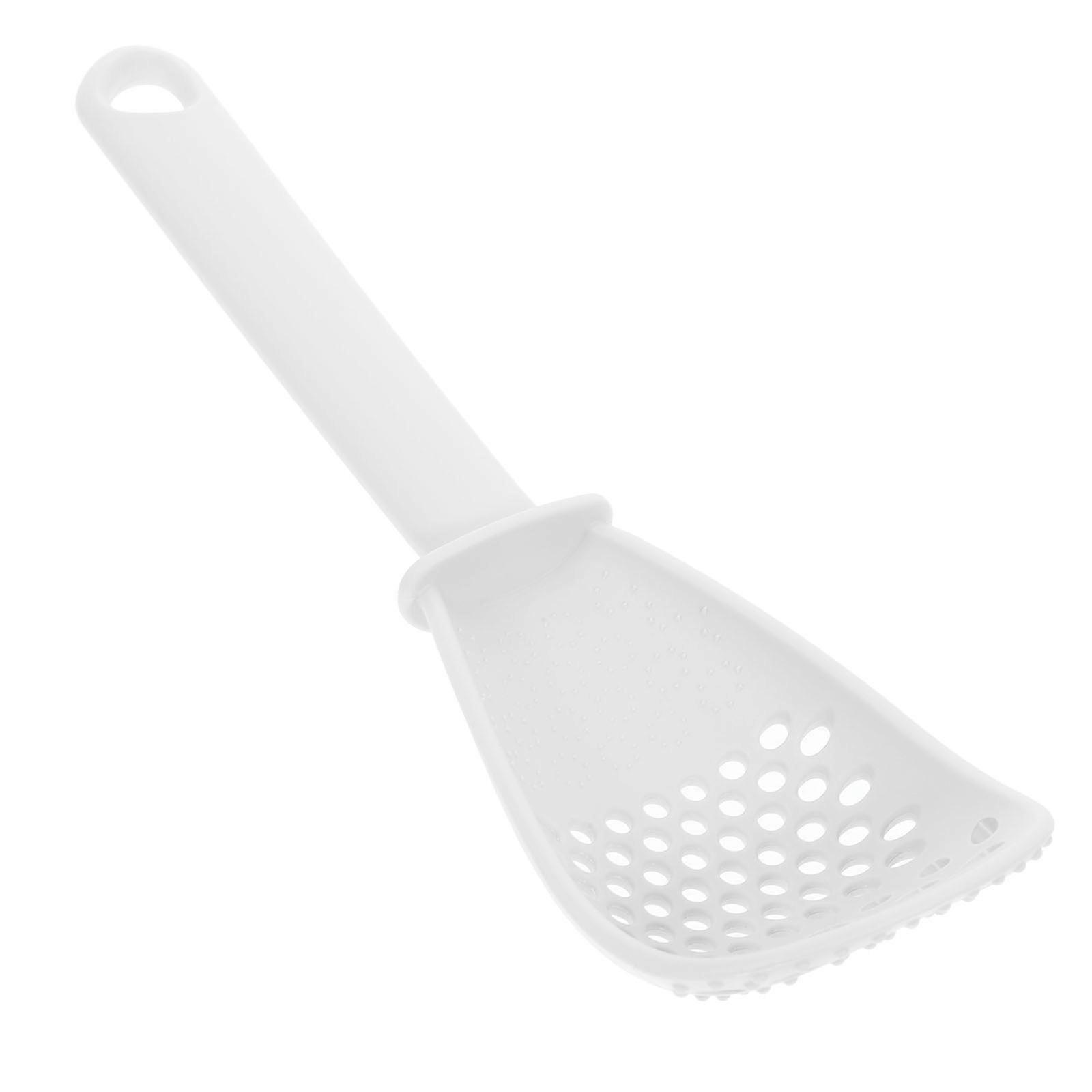 Plastic Multi-Function Cooking Spoon Grinder Colander for Kitchen Use
