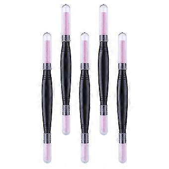 Nail Cuticle Remover Pumice Stone Pen for Manicure 5Pcs Double-Headed