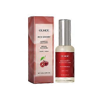 OUHOE Cherry Rich perfume Oil (Cherry Flavor), sweet, portable, elegant, natural, fresh, charming, lingering