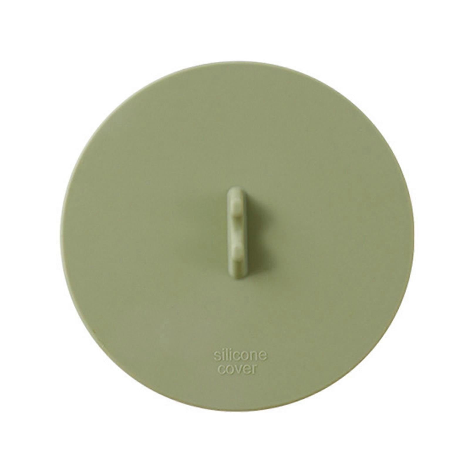 Multicolored Silicone Cup Lids with Coaster Function Heat Resistant Leakproof for Mugs