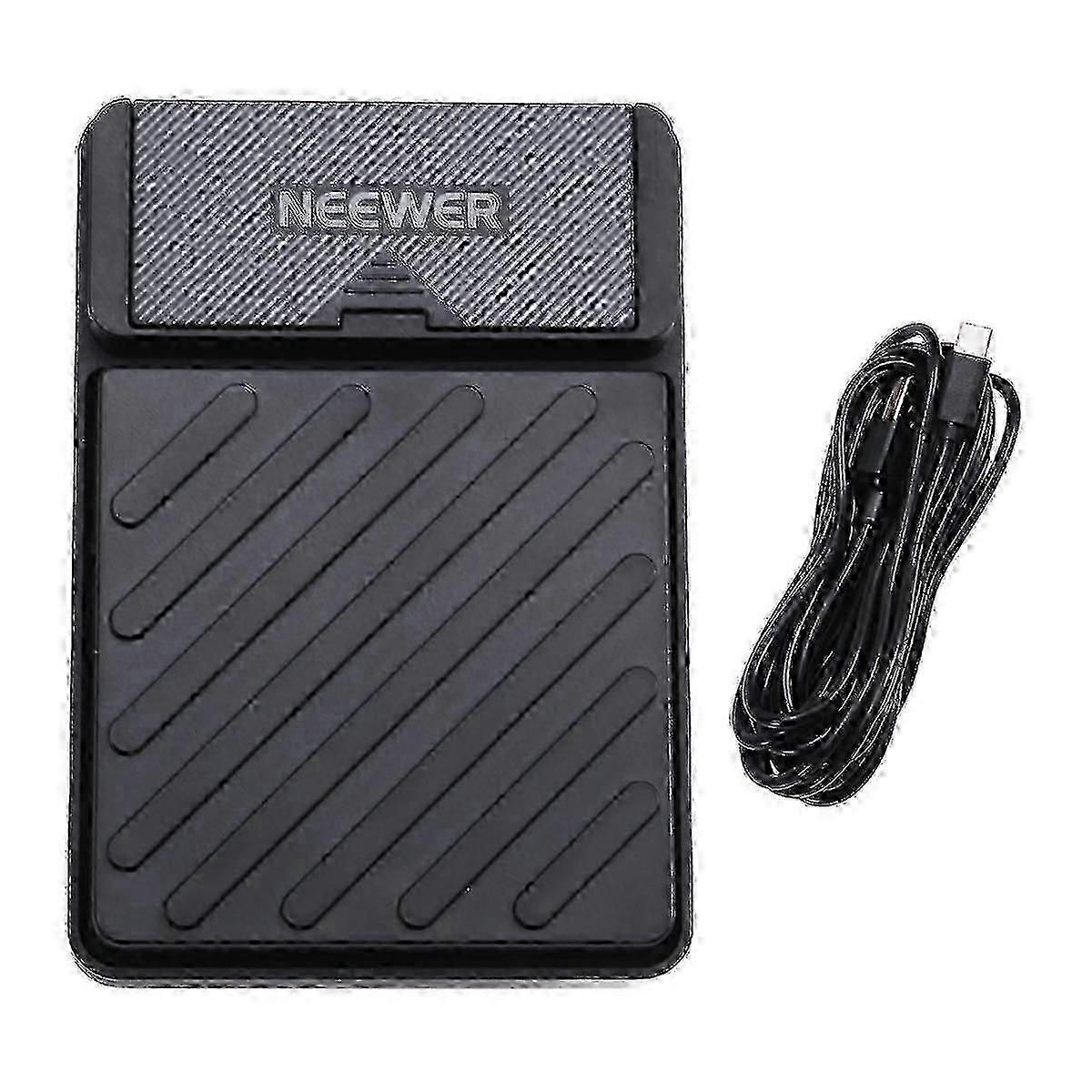Bluetooth Foot Switch - Silent Remote Control Pedal compatible Teleprompter App