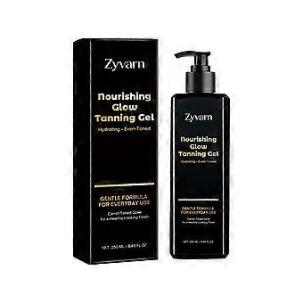 Zyvarn Radiant Tanning Gel Offers A Natural And Soft, Wheat-Colored And Bronze-Colored Complexion, Keeping The Body And Skin Fresh And Non-Sticky