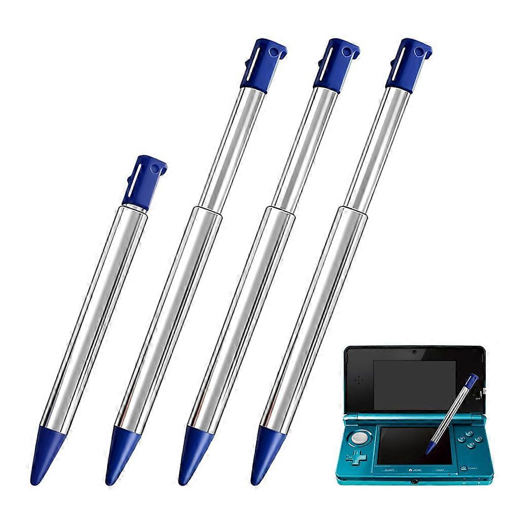 4 Pack Extendable Replacement Stylus Pens for Nintendo 3DS
