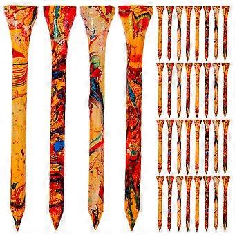 Professional Golf Tees Wood Golfs Holder for Golf Use 50Pcs Bundle