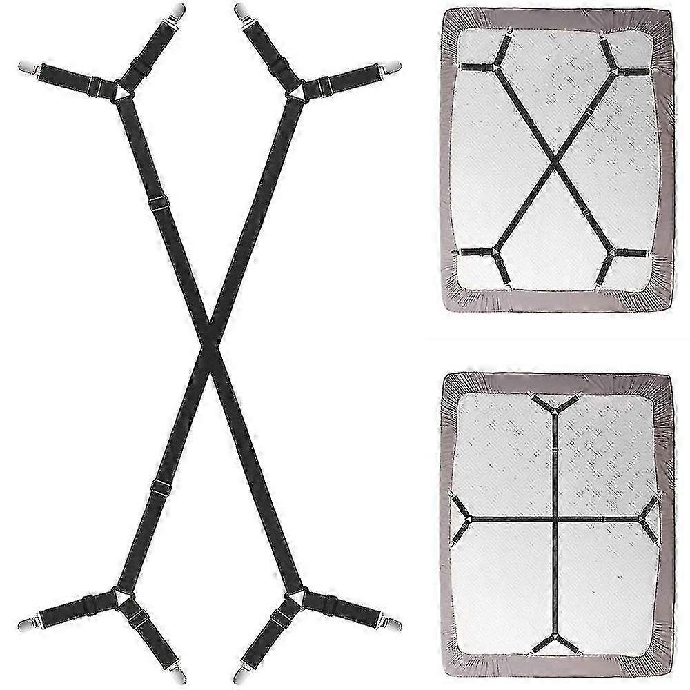 Bed Sheet Tensioners, Adjustable Triangular Tensioners For Bed Sheets