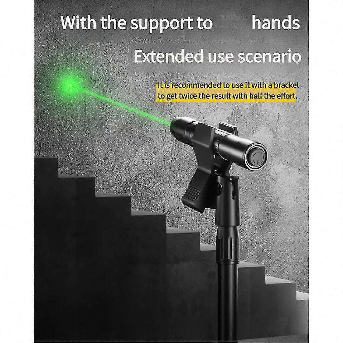Precise Self-Leveling Cross Line Laser Level with Infrared Positioning Pointer & Alignment Marking Pen for Construction