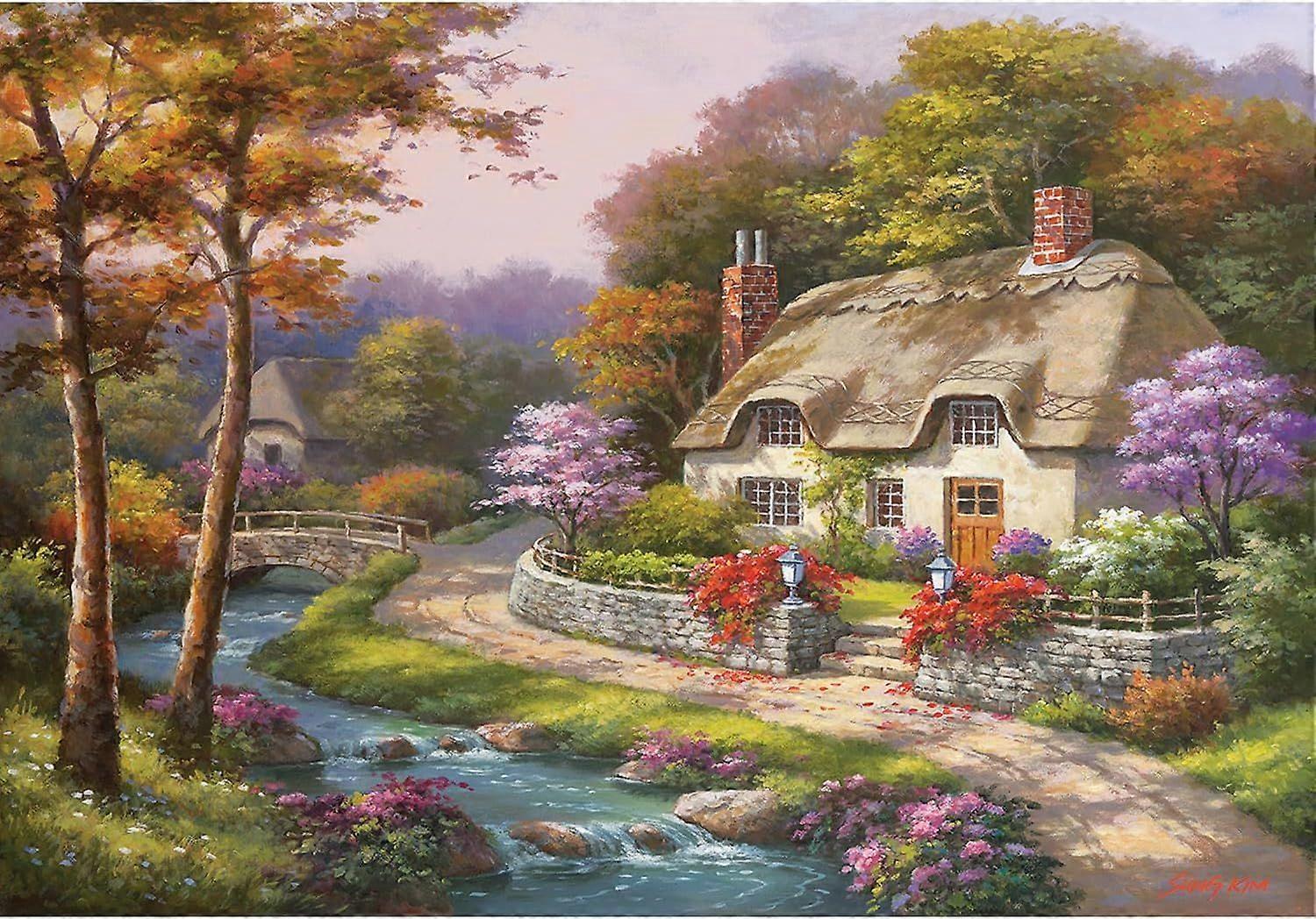 Puzzle Spring Cottage VV037