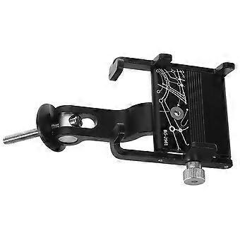 Bicycle Phone Clamp Aluminum Alloy Holder for Motorcycle Handlebar