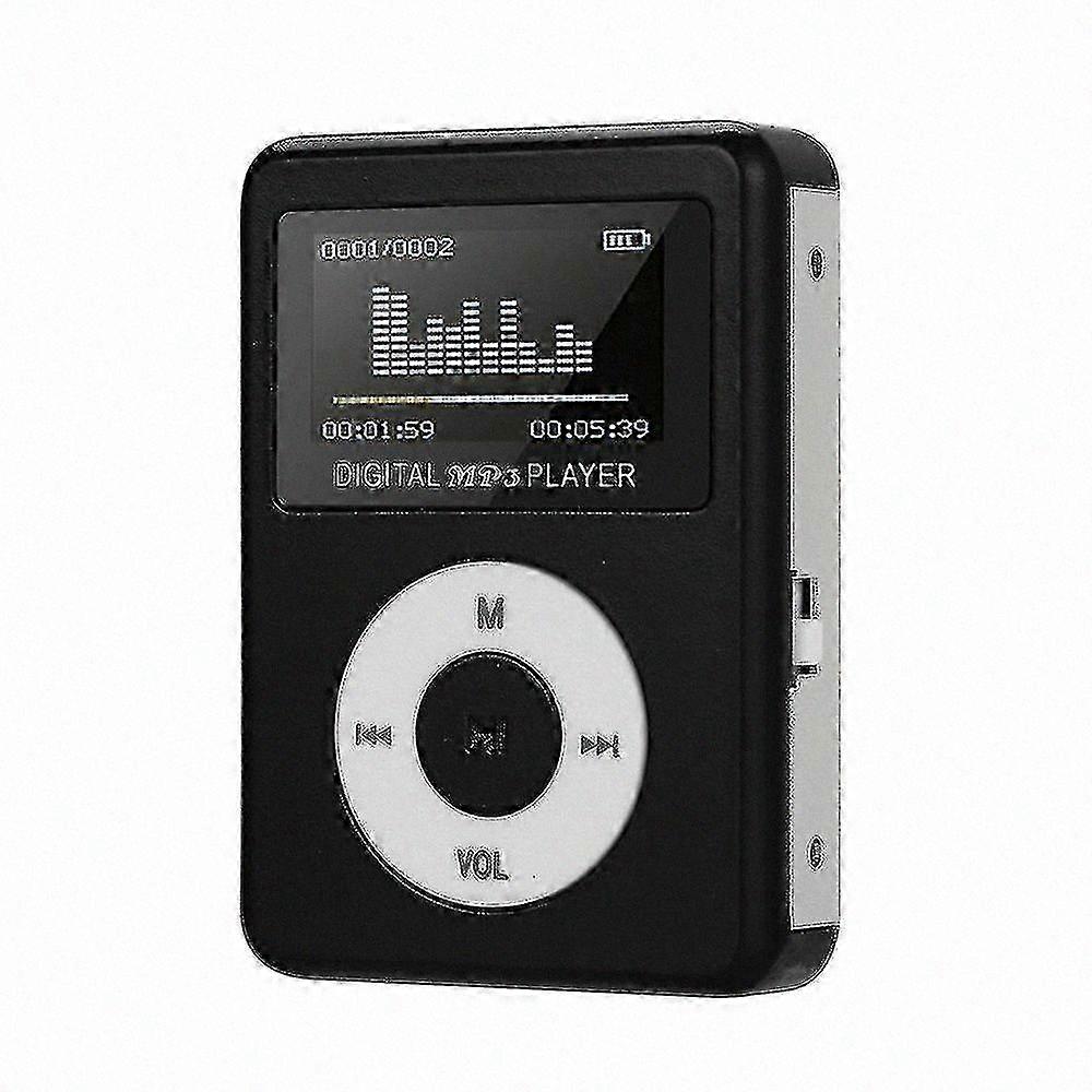 2024 USB Mini MP3 Player LCD Screen Support 32GB