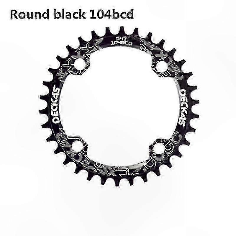 Round Narrow Wide Chainring 104mm BCD