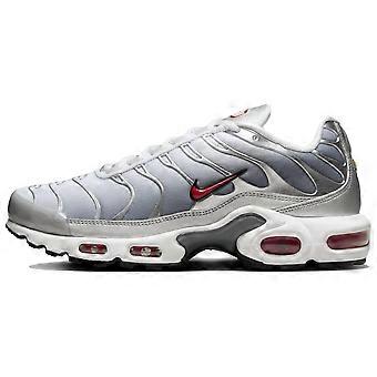 Nike Air Max Plus slijtvaste lage casual hardloopschoenen unisex grijs rood HM9654-001
