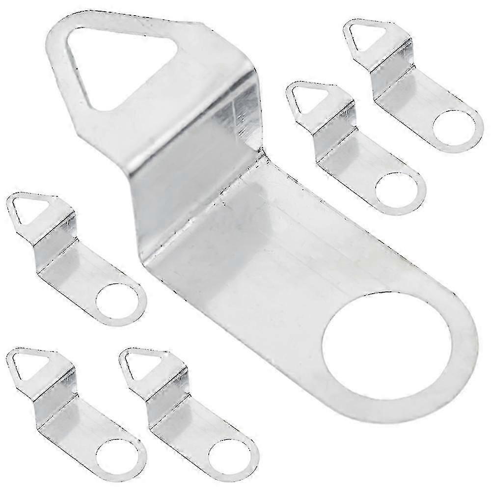 6pcs Wall Clock Movement Hooks Wall Clock Hanging Hooks Pendulum Clock Hangers-hy
