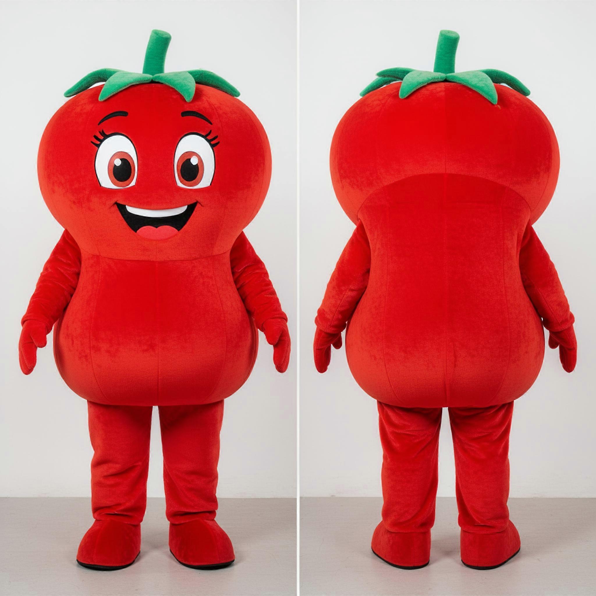 MASTICOT Crimson Round Tomato Mascot