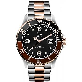 Ice steel Quartz Analog Unisex Watch with Stainless Steel Bracelet IC016546