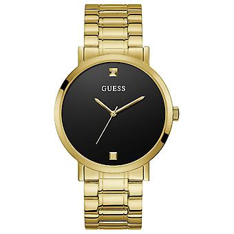 Guess watches gents supercharged watch for Analog Quartz Men with stainless steel bracelet W1315G2
