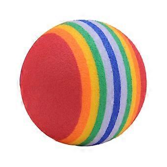 Bouncy Sponge Ball Toy for Indoor Cats and Dogs, Durable Soft EVA Foam
