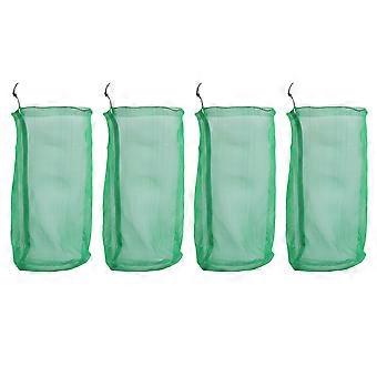 Fishing Net Drawstring Fish Catching Net Nylon 4Pcs for Fishing Activity