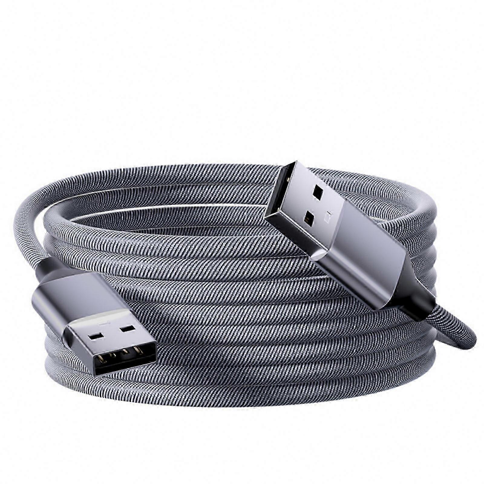 Stable 480Mbps Data Transfer USB Extension Cord, 1m/2m Compatible with Computer and Printer
