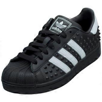 Adidas Superstar II damskie modne buty sportowe w kolorze czarno-białym