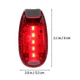 Outdoor LED Lamp Multi-Function Headlight for Night Running 2Pcs Safety Light