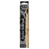 Black bamboo toothbrush 1 unit