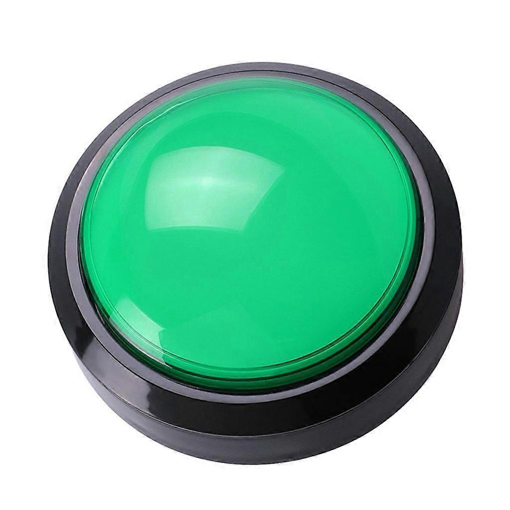 100mm Big Round Push Button LED Illuminated with Microswitch for DIY Arcade