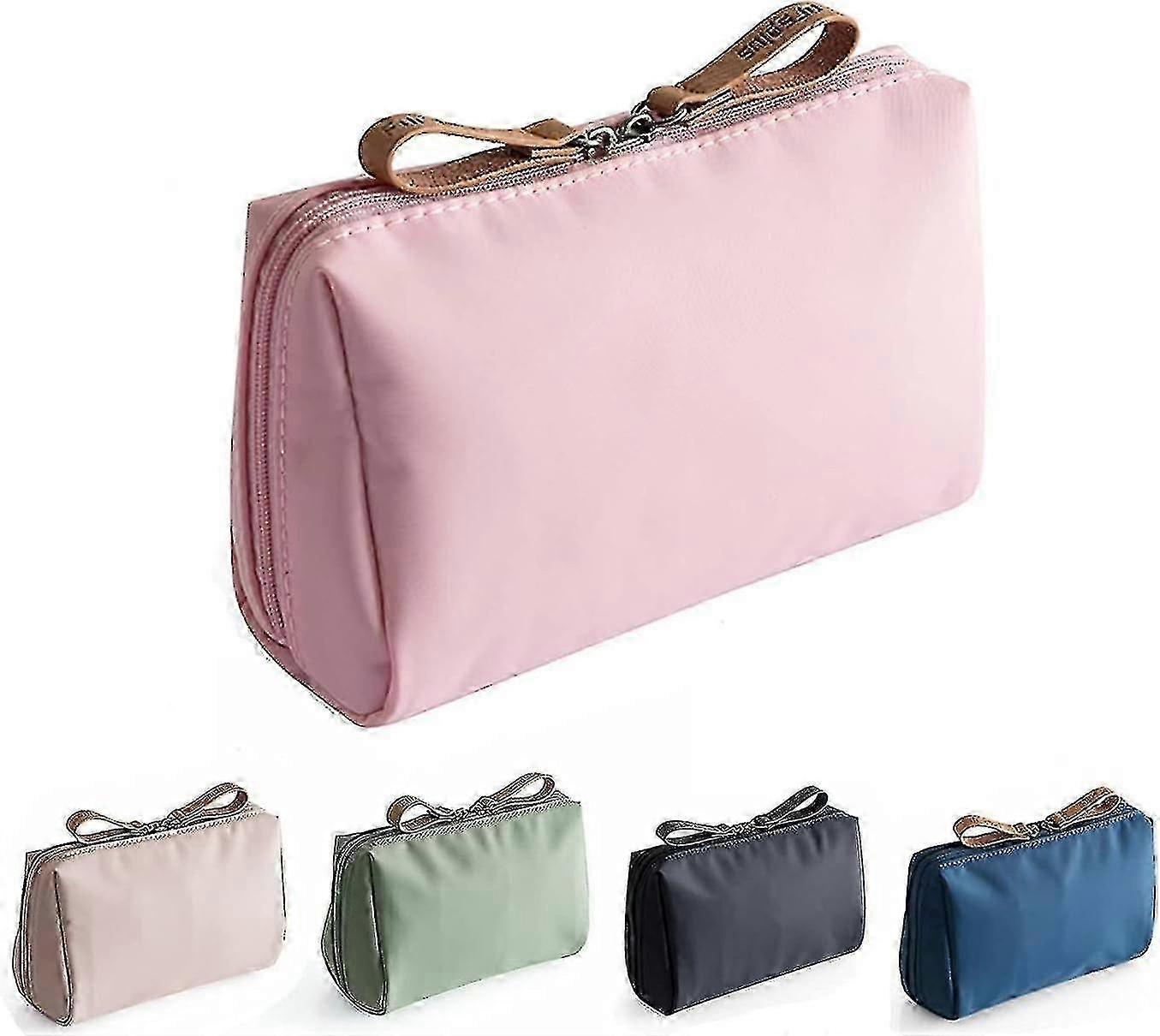 Compact Waterproof Nylon Toiletry Pouch