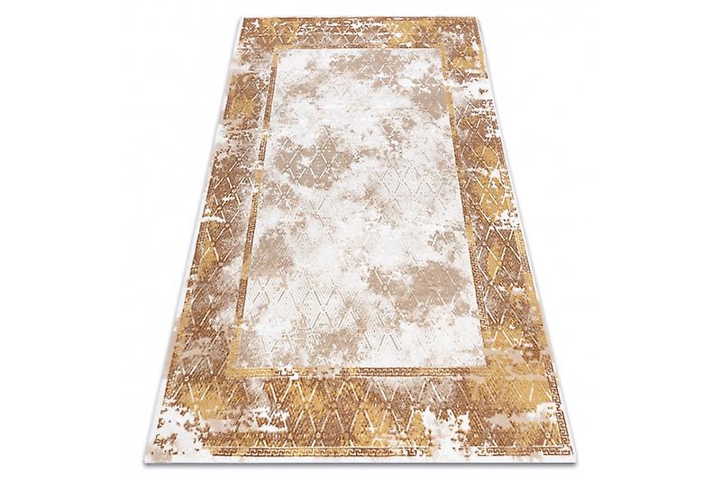 Carpet ACRYLIC VALS 0W1738 H02 58 Frame marble vintage beige / copper