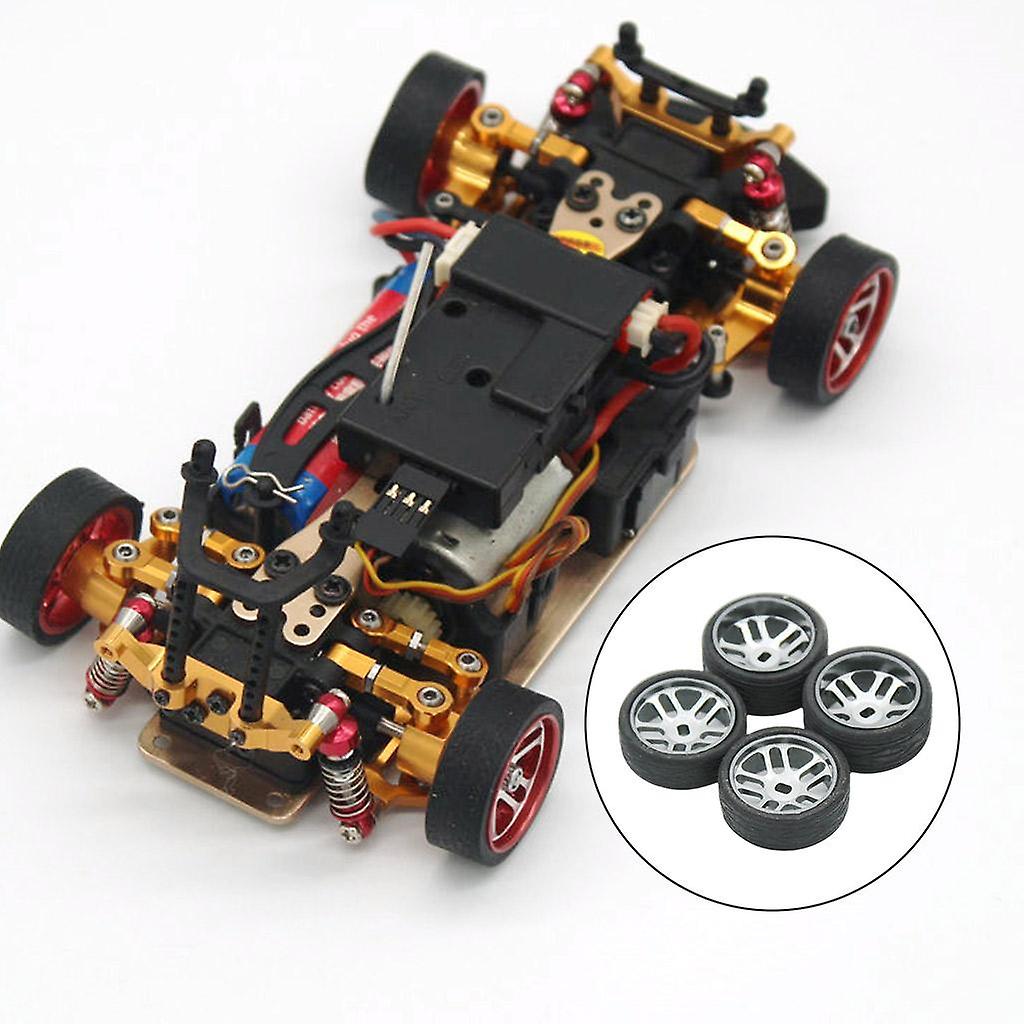 4x RC Felgen Reifen für Wltoys K989 K999 1/28 Modell Crawler DIY Accs Titan